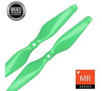Master Airscrew Mr - Lot de 2 hélices pour drone quadrirotor 9 x 4,5 - Vert