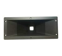 MASTER AUDIO 1 KHD137 Trompette rectangulaire avec Filetage (1") de 265 x 111 mm en résine abs pour Driver Tweeter, 1 pièce