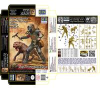 Master Box 24079 Kit Figur 1:24 Les Chiens de l’Apocalypse - Neu