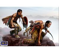 MASTER BOX 35138 MAQUETTE FIGURINES RAID CHEYENNE SERIE GUERRES INDIENNES 1/35