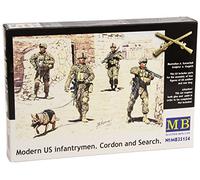 Us Infantrymen - Cordon And Searchmaquette Figurine Us Infantrymen - Cordon And