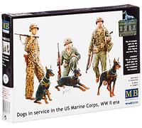 Dogs In The Service In Marine Corps, Ww Ii Era - Master Box Mb35155