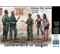 Somewhere In Saigon,vietnam War Series - 1:35e - Master Box Ltd.