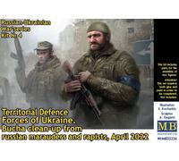 MASTER BOX 35226 MAQUETTE FIGURINES MILITAIRE SÉRIE GUERRE RUSSO-UKRAINIENNE, KI