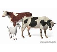 Glow2B Figurines Master Box MB3566 – Animaux domestiques 1:35 (2 vaches, 1 chèvre) – Neuf