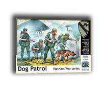 MASTER BOX LTD - Dog Patrol Vietnam War Seriesmaquette Figurine Dog Patrol Vietnam War Series |master Box|35238| 1:35 Maquette Char Prom Figurine Miniature