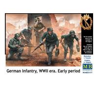 German Infantry,wwii Era. Early Period - 1:35e - Master Box Ltd.
