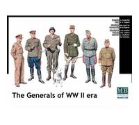 Masterbox 35108 WWII Generals 1:35 Plastic Kit Maquette
