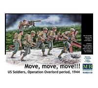 U.s. Soldiers,operation Overlord Peri944 - 1:35e - Master Box Ltd.