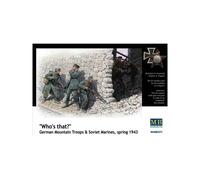 Master Box Ltd - Who's That? German Mountain Troops & Soviet Marines Spring 1943maquet