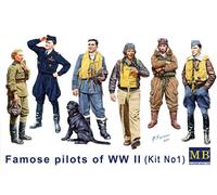 Master Box Mb3201 - 1/32 Famous Pilots Of Wwii. Kit no.1 Neuf