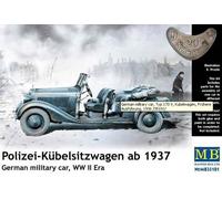 Master Box MB35101 - Coffret 1/35 Véhicule Militaire Police Kubelsitzwagen Neuf