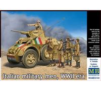 Italian Military Men,wwii Era - 1:35e - Master Box Ltd.