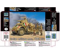 Master Box MB35144 Kit de modélisme pour Homme Militaire Italien, WWII Era