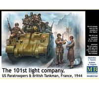 Glow2B Maquette Compagnie Légère 101th – Parachutistes US & tankistes britanniques 1:35