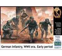 German Infantry,wwii Era. Early Period - 1:35e - Master Box Ltd.