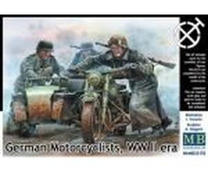 Master Box Mb35178 - 1/35 Motocyclistes Allemands, Époque WWII - Neuf