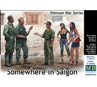 Master Box MB35185 - 1/35 Quelque Part En Saigon, Vietnam Guerre Série - Neuf