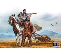 On The Great Plains,indian Wars Series - 1:35e - Master Box Ltd.