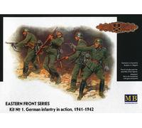 Master Box Mb3522 - 1/35 Allemand Infanterie en Action 1941-1942 Avant Série