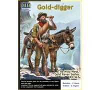 Master Box MB35233 - 1/35 Gold-Digger L'Sauvage West Ouest Or Fever Série Kit 1