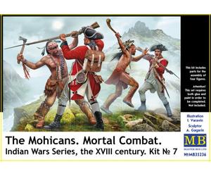 Master Box MB35236 Kit 1/35 Figurines The Mohicans Mortal Combat