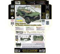 Master Box MB35240 - Kit Auto 1/35 Buggy Mongoose - Évacuation ukrainienne