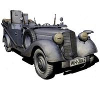 Masterbox Maquette 1:35 Sd.Kfz.2 Type 170VK Véhicule radio allemand Seconde Guerre mondiale MAS3531