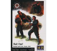 Master Box MB3532 - 1/35 Bail Out Équipage De Char Russe Kursk 1943 - Neuf