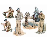 Master Box MB3564 - 1/35 Troupes Blindées Britanniques Afrique - Neuf
