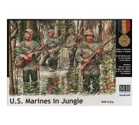 MASTER BOX MB3589 MARINES AMERICAINS DANS LA JUNGLE 1/35