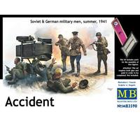Master Box MB3590 - 1/32 Accident. Soviet & Allemand Militaire Men Neuf