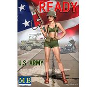 Master Box Models Alice U.S. Army - Pin-Up Series Kit 3 (124 Scale)