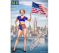 Master Box Models Betty American Beauty - Pin-Up Series Kit 2 (124 Scale)