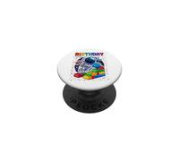 Master Builder Blocs de Briques pour 6e Anniversaire Motif Astronaute Spatial PopSockets PopGrip Adhésif