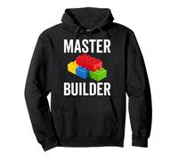 Master Builder Blocs de Construction Amusants Ouvrier de Construction Sweat à Capuche