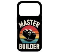 Master Builder Building Blocks Brick Builders Toys Present Coque pour iPhone 17 Pro