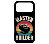 Master Builder Building Blocks Brick Builders Toys Present Coque pour iPhone 17 Pro Max