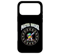 Master Builder Dabbing Blocks Bricks Funny Toy Building Coque pour iPhone 17 Pro Max
