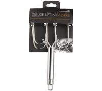 MasterClass - Fourchettes de Service à Viande en Acier Inoxydable, 24 cm (Lot de 2)