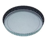 Master class moule à quiche/tarte circulaire et cannelé revêtement antiadhésif gris 30 cm Gris G