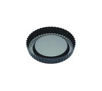 MasterClass Boîte à tarte à l'éponge – antiadhésif PTFE, PFOA et BPA – acier carbone 1 mm – 20 cm gris