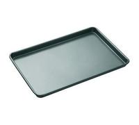 MasterClass Grand plateau de cuisson avec antiadhésif PTFE, PFOA et BPA, acier au carbone robuste d'une épaisseur de 1 mm, 39 x 27 cm, gris