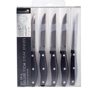 MasterClass Deluxe - Ensemble de Couteaux à Steaks, Dentelés, Lot de 6