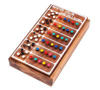 Master Color en Bois - Jeu de Déduction 2 Joueurs - Jeu de Réflexion et Stratégie - Code Couleur - Jeu de Société Dès 8 Ans