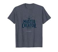Master Creator : Boussole cérébrale innovante T-Shirt, Homme, Bleu Chiné, M