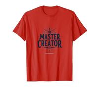 Master Creator : Boussole cérébrale innovante T-Shirt, Homme, Rouge, L