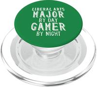 Master en Arts libéraux par Day Gamer by Night Artist Gaming Arts PopSockets PopGrip pour MagSafe