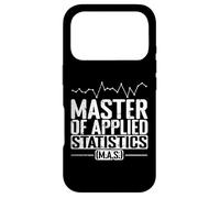 Master en biostatistique appliquée Coque pour iPhone 17 Pro