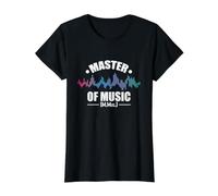 Master en Composition et théorie de la Musique T-Shirt Graphique avec Valeur